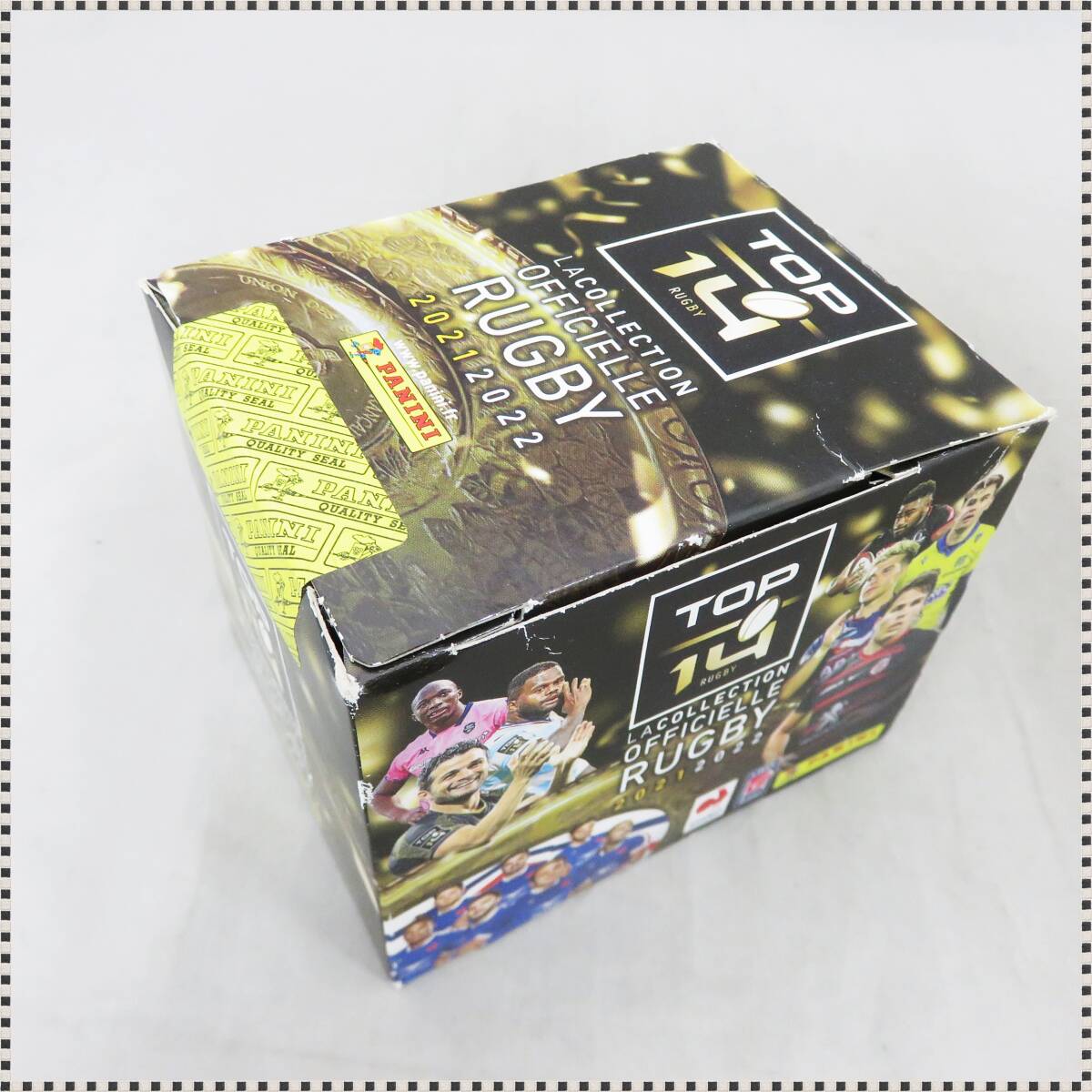 【 未開封 】 パニーニ ラグビー TOP14 2021-22 ステッカーコレクションBOX Panini RUGBY HA042804 【 1円 】_画像2