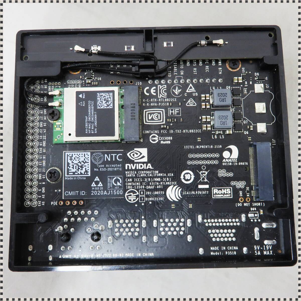 [ Junk summarize 3 point set ] NVIDIA Jetson Orin Nano development person kit aluminium case attaching HA042811