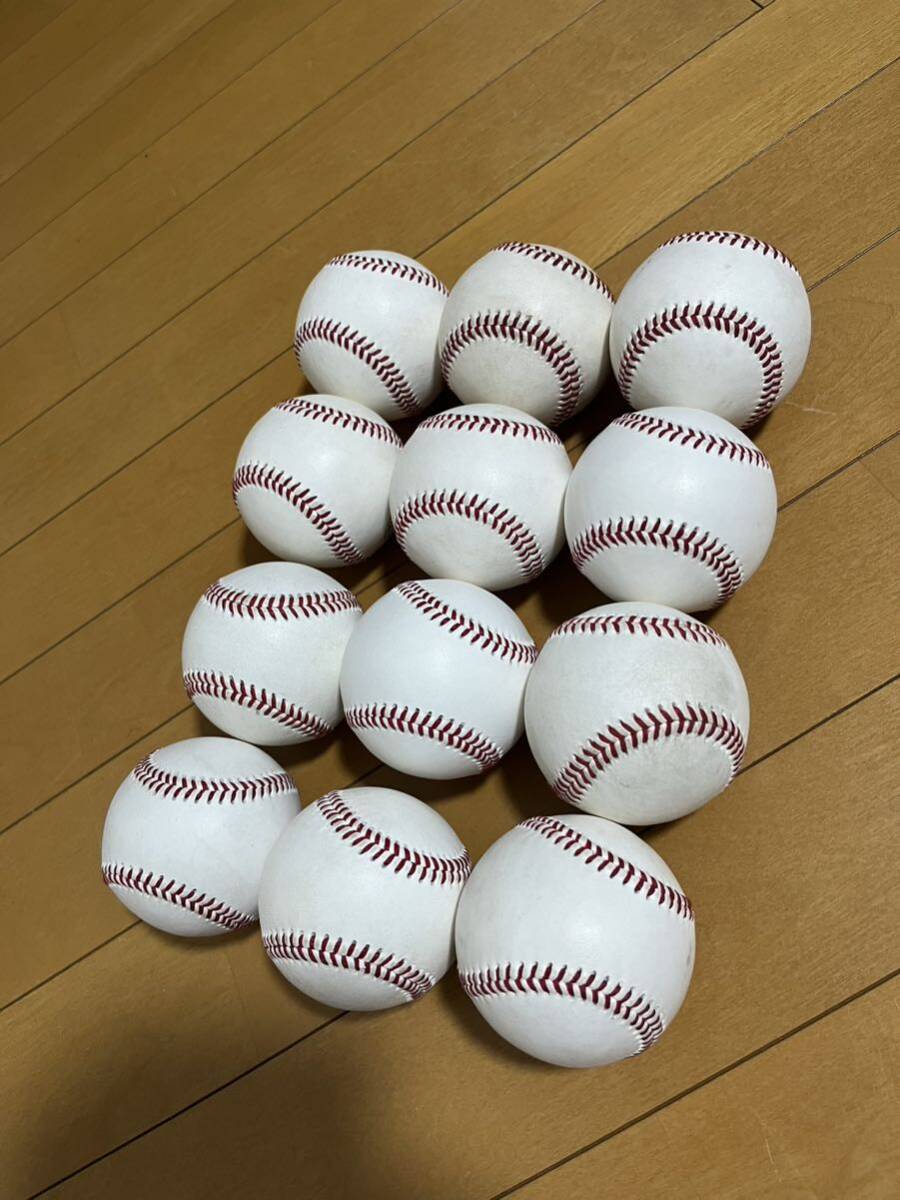 野球 硬式野球ボール 12球 ほぼ新品の画像4
