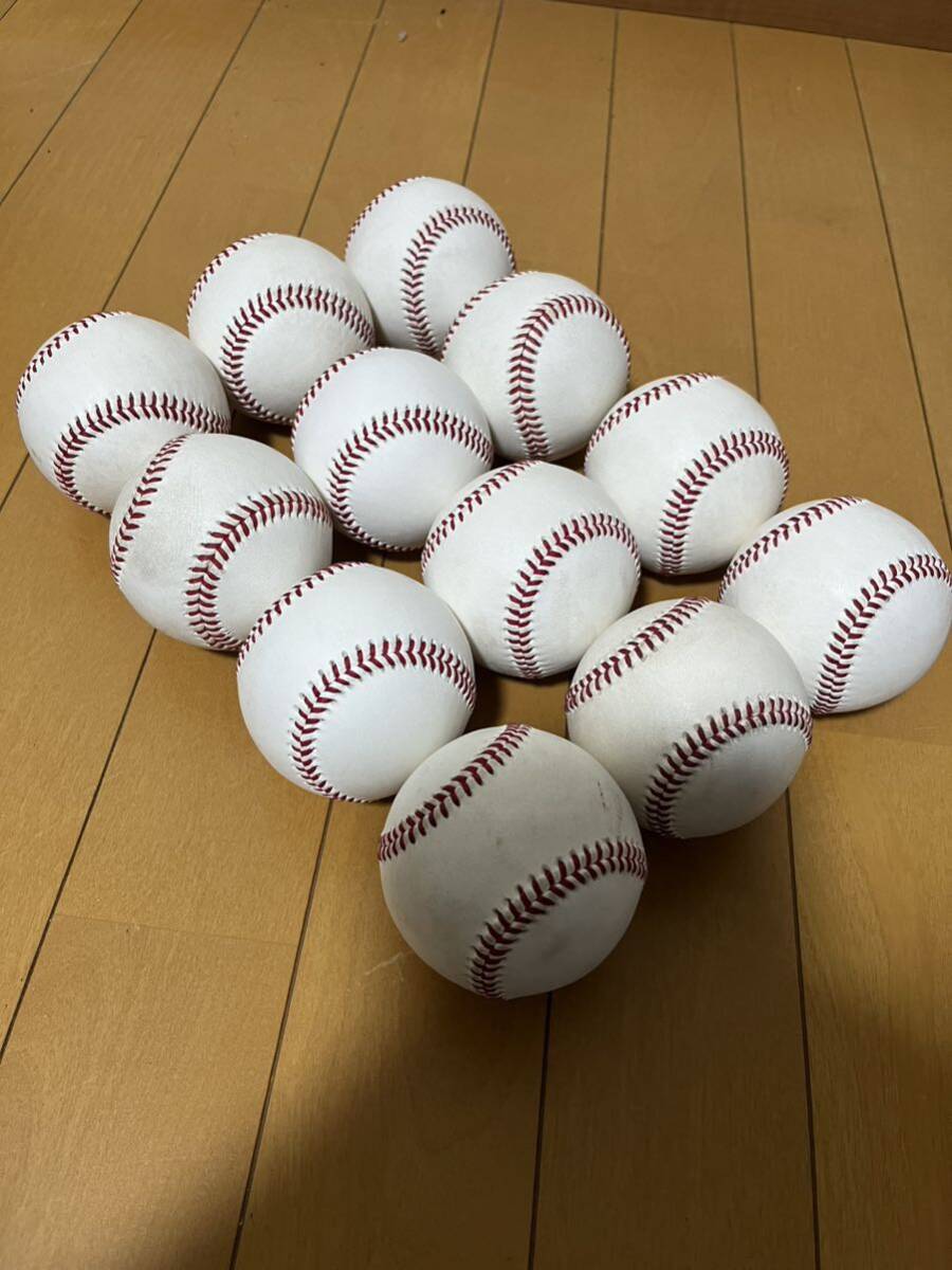 野球 硬式野球ボール 12球 ほぼ新品の画像3