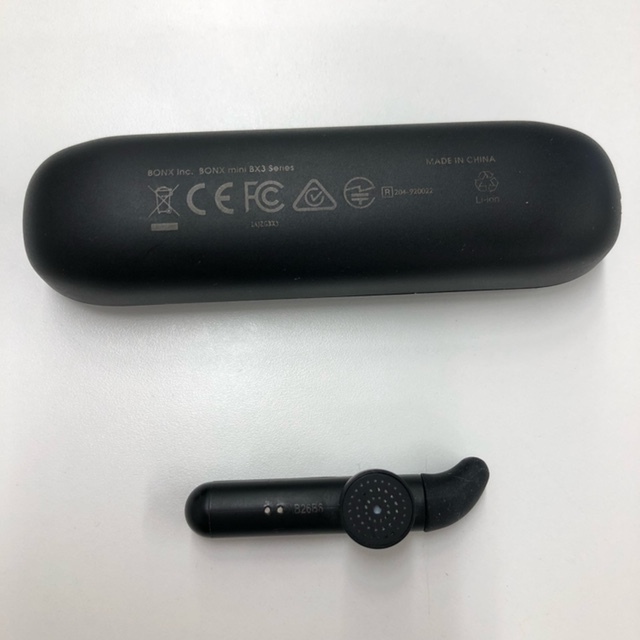 BONX mini Bluetooth ワイヤレス ヘッドセット イヤフォン 無線機 おまけ ロゴ入りビーニー付[8029]の画像3