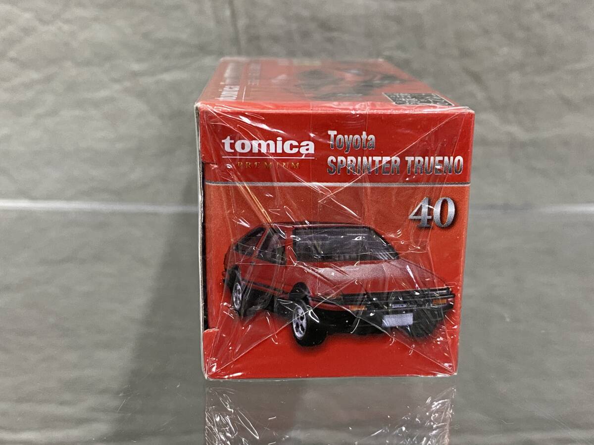 ▽△ トミカ プレミアム トヨタ スプリンター トレノ AE86 発売記念仕様 新品未開封 旧車の画像5