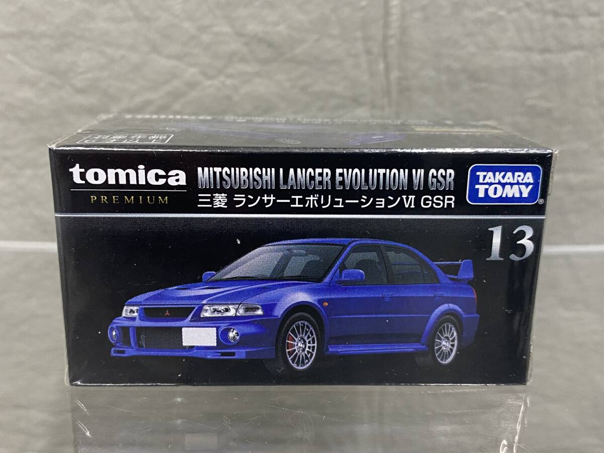 ▽△ トミカ プレミアム 三菱 ランサー エボリューションⅥ GSR 新品未開封の画像1