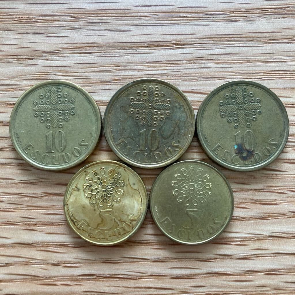ポルトガル ハンガリー エスクード フォリント 硬貨 まとめ 海外コイン 外国コイン 古銭 コイン 旧硬貨 アンティーク 貨幣 外貨 外国銭の画像5