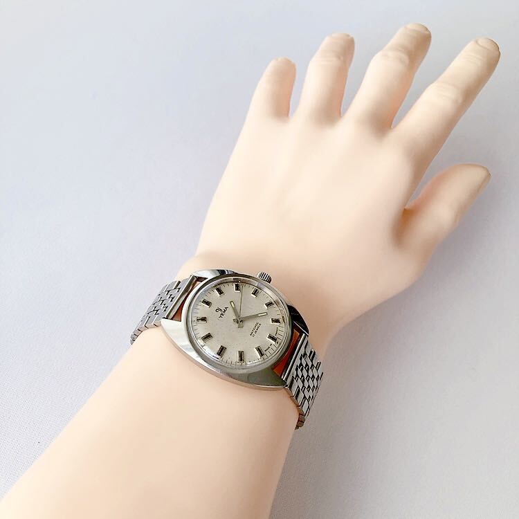  Vintage France made YEMA 17 stone men's hand winding wristwatch operation goods 