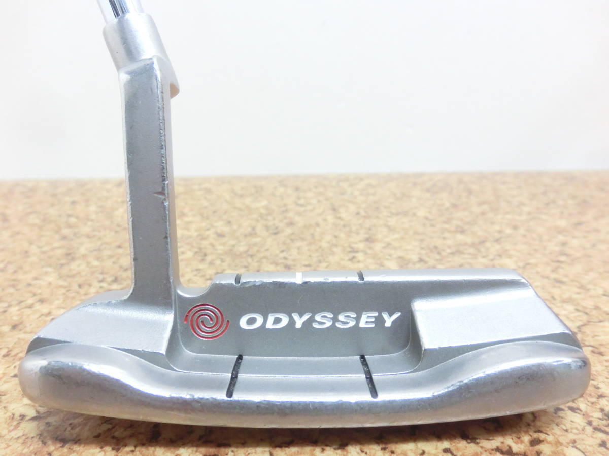 ♪ODYSSEY オデッセイ WHITE STEEL #1 ホワイトスチール パター 34インチ 純正スチールシャフト 中古品♪T1424_画像6