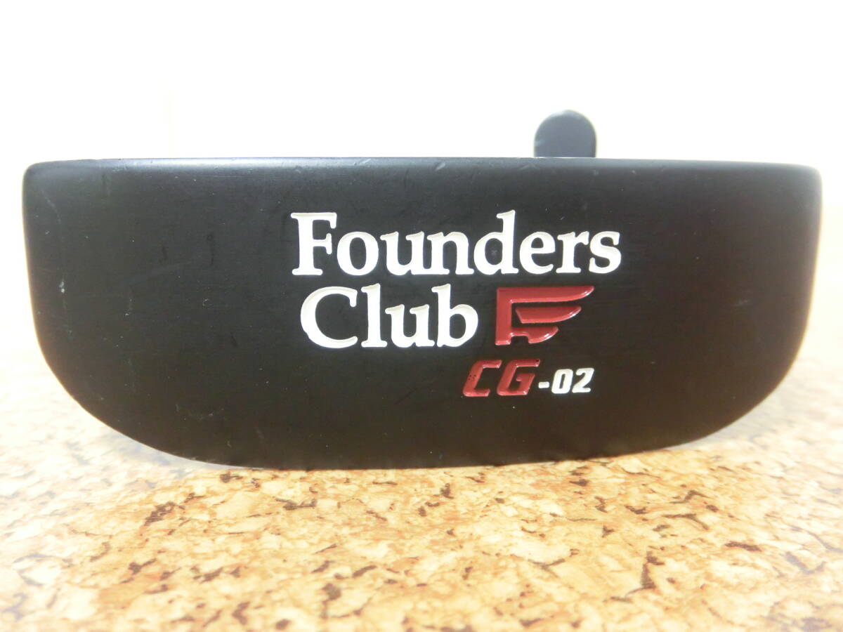 ♪Founders Club ファンダース クラブ CG-02 パター 34インチ スチールシャフト 中古品♪T1692_画像2