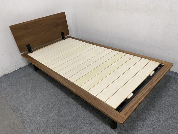 【のん様専用】無印良品 ウォールナット材 シングルベッド 【のん様専用】無印良品 ウォールナット材 シングルベッド