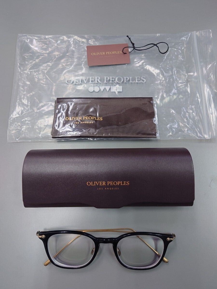 OLIVER PEOPLES（オリバーピープルズ）メガネ レジェンドモデル ERRAN 48 BK（00V7933BK）の画像7