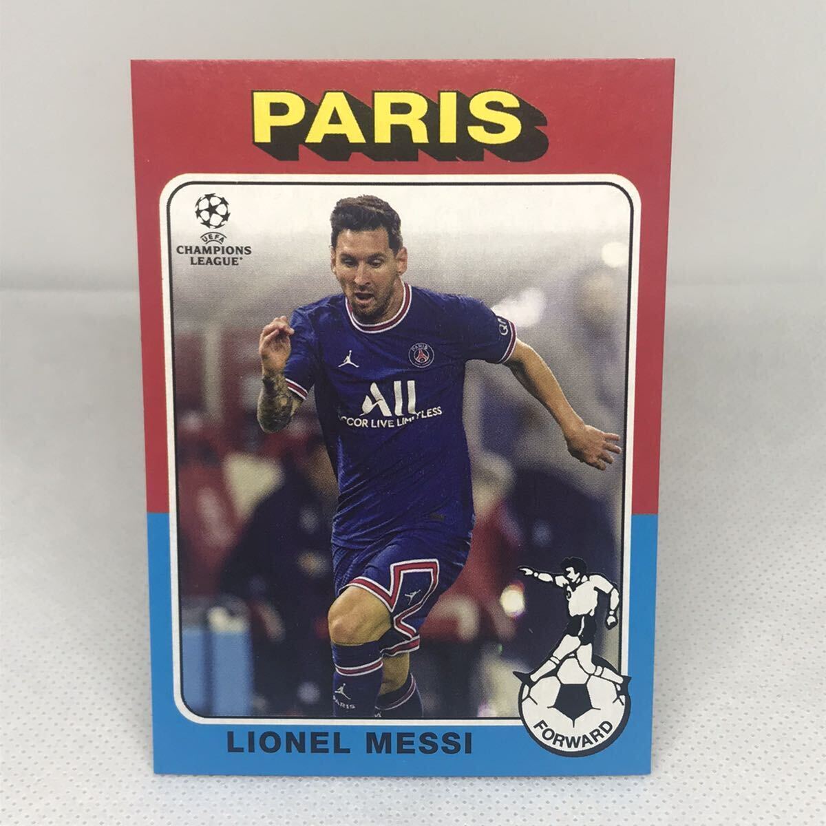 #75-14 2022 LIONEL MESSI topps UEFAの画像1