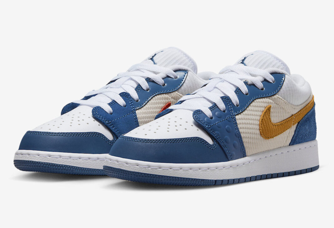 ナイキ エア ジョーダン 1 ロー SE GS 22.5㎝ DR6960-400 NIKE AIR JORDAN 1 LOW SE GS 女性 レディース 子供靴 キッズ の画像1