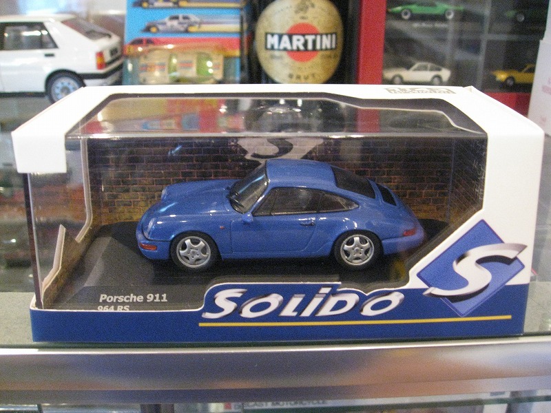  prompt decision possible *New Solido 1/43 Porsche 964RS 1992 blue *