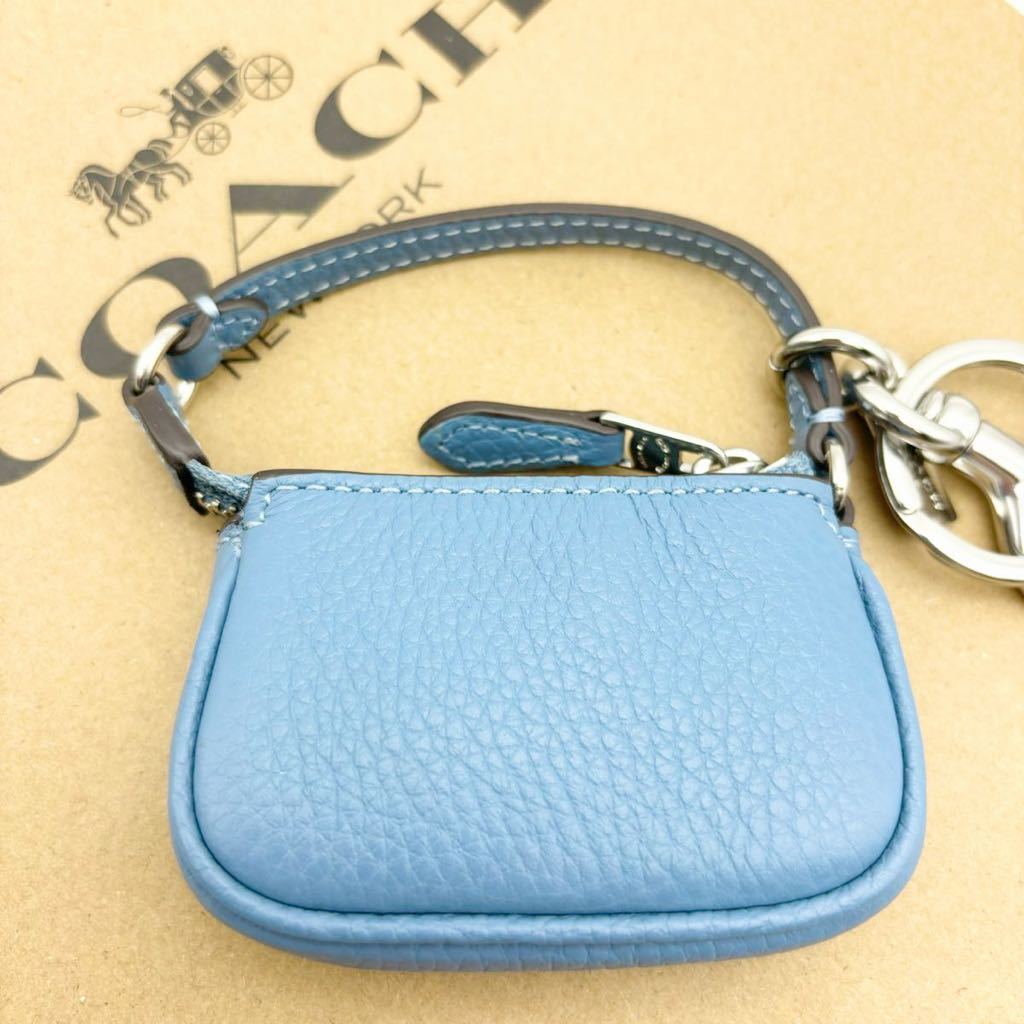 [COACH* new goods ] Mini no Lee ta bag charm! key holder! case!