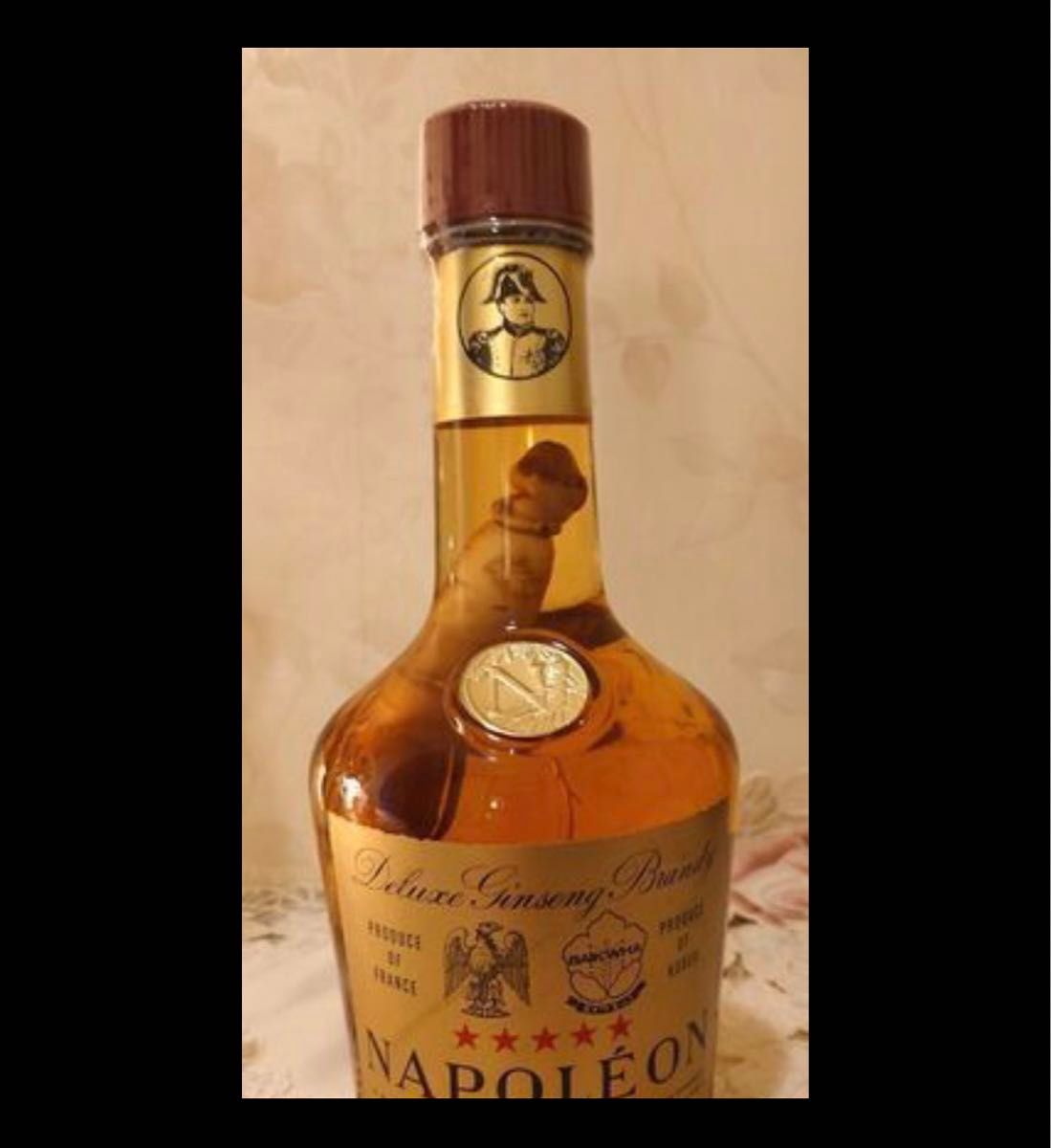 Deluxe Ginseng Brandy 高麗人参入り NAPOLEON ナポレオン 古酒 Deluxe Ginseng Brandy 高麗人参入り NAPOLEON ナポレオン 古酒