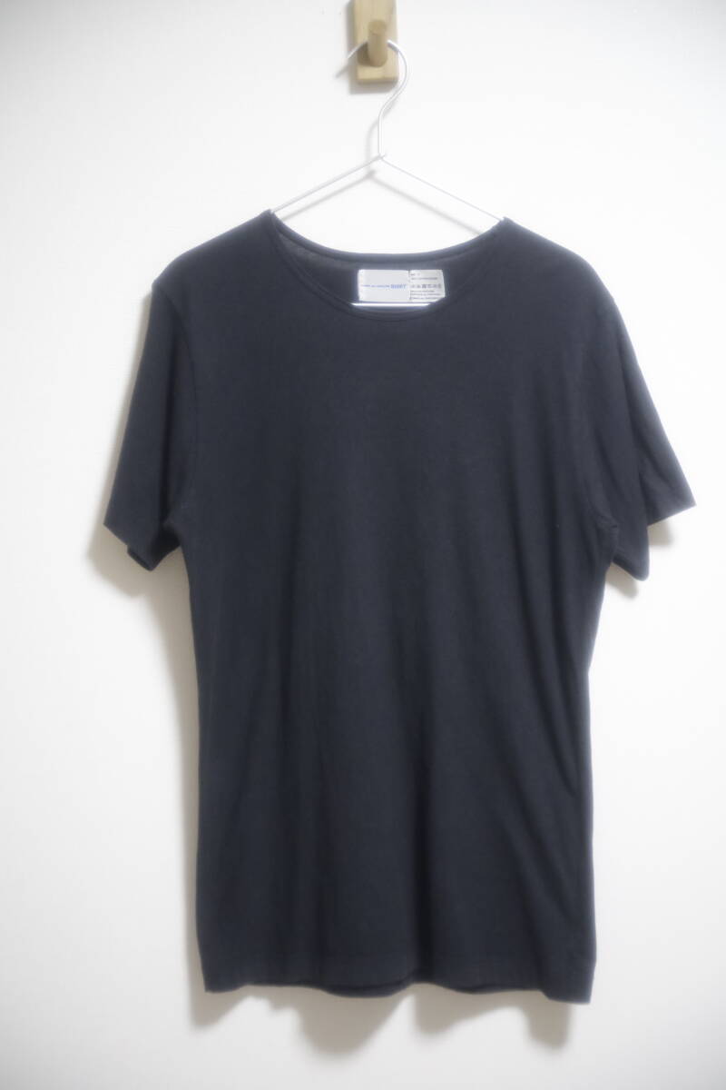 COMME des GARCNONS SHIRT Sunspel製 半袖Tシャツ サイズS コムデギャルソンシャツ サンスペル 古着屋hikari_画像1