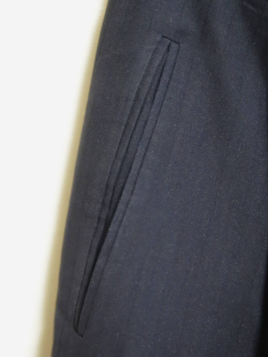 【期間限定送料無料】GIORGIO ARMANI スーツ サイズ48 ネイビー ジョルジオアルマーニ セットアップ シングルジャケット スラックス_画像8