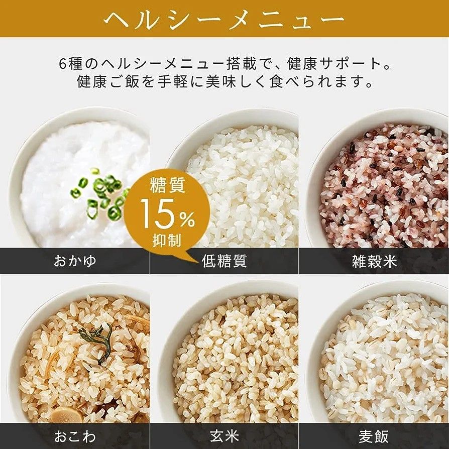 アイリスオーヤマ  IH炊飯器 5.5合炊き