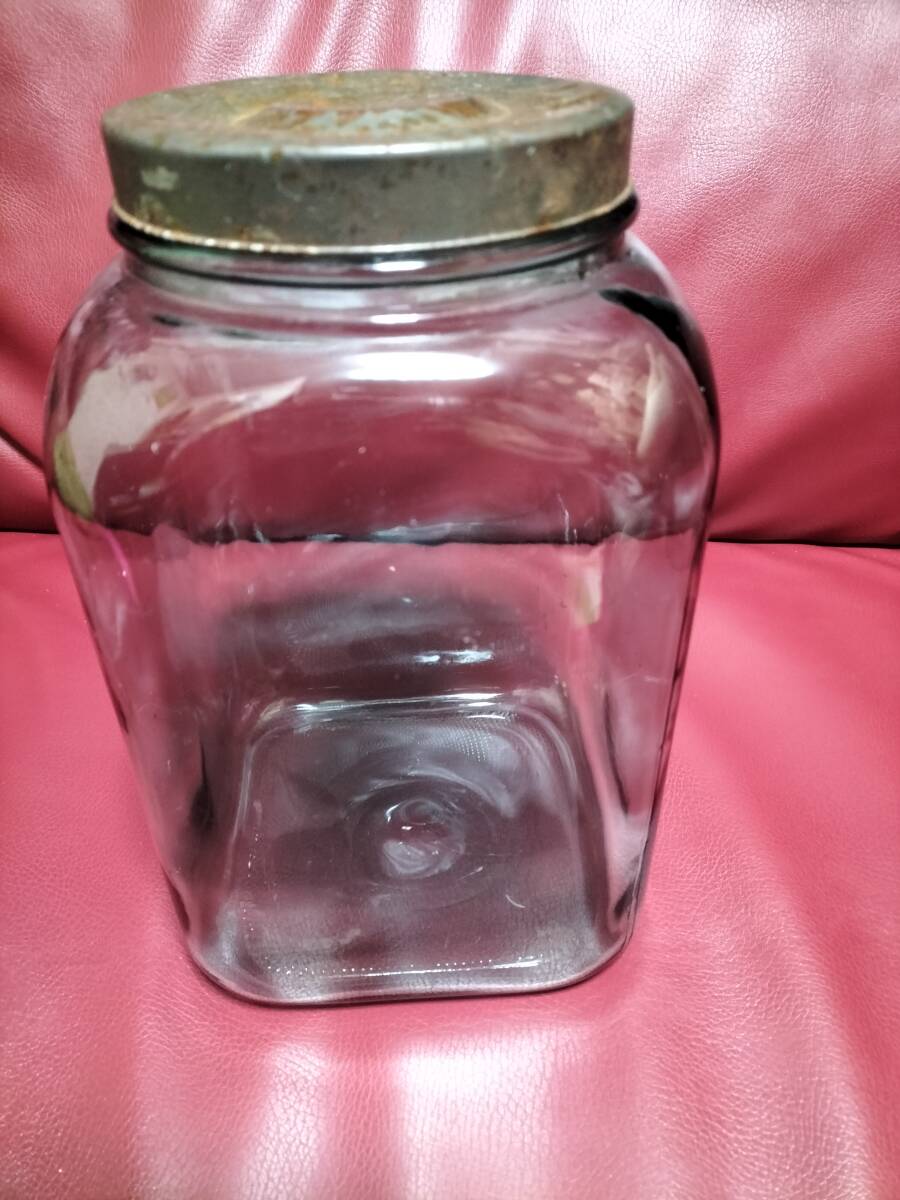 昭和レトロ ガラス瓶の画像1