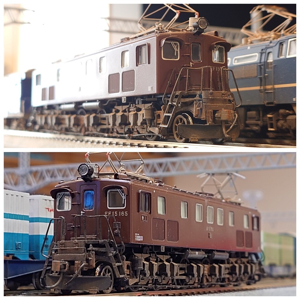  “シリーズ激仕業” 天賞堂 EF15（NO.52003）最終タイプ カスタマイズ EF15-165「髙二」1円スタートの画像10