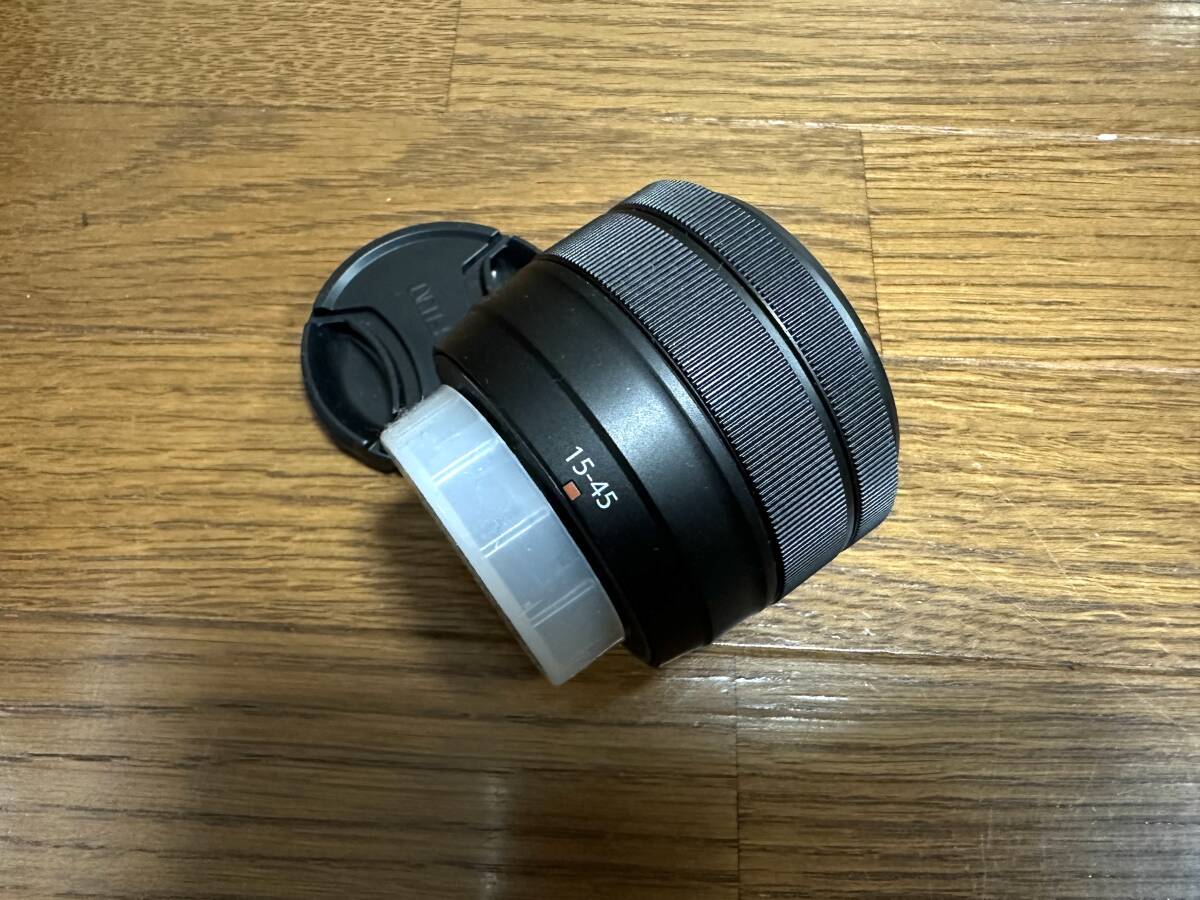 【美品】富士フィルム フジノンレンズ XC15-45mmF3.5-5.6 OIS PZ [ブラック]の画像3