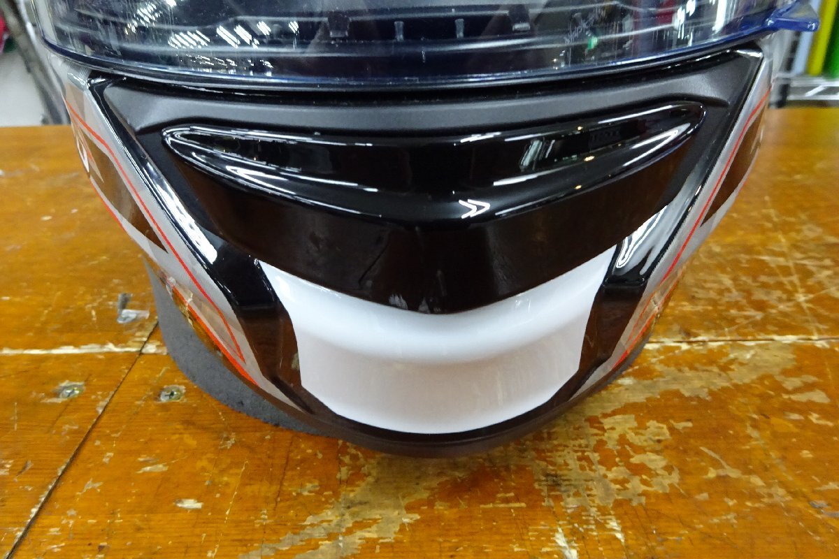 OGKヘルメット 　SHUMA　シューマ　黒/白/赤　XLサイズ_画像3