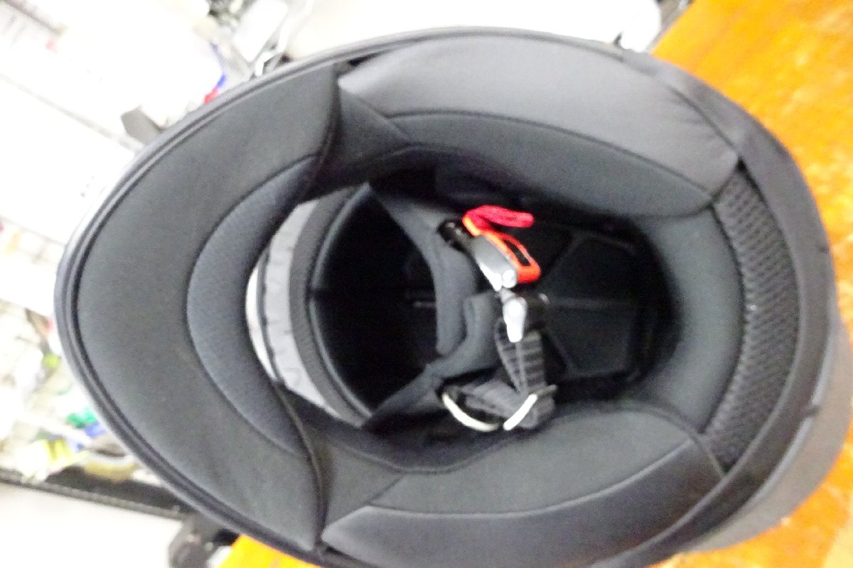 OGKヘルメット 　SHUMA　シューマ　黒/白/赤　XLサイズ_画像8