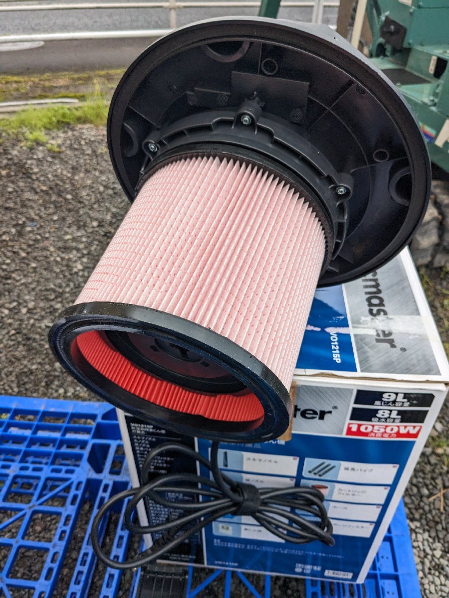 ETG japan乾湿両用集塵機VO1215P 9L 未使用保管品の画像8