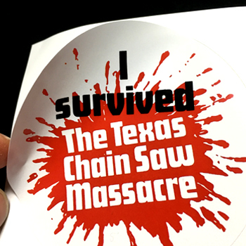 The Texas Chainsaw Massacre 悪魔のいけにえ ステッカー SEX PISTOLS セックスピストルズ Johnny Rotten_画像2