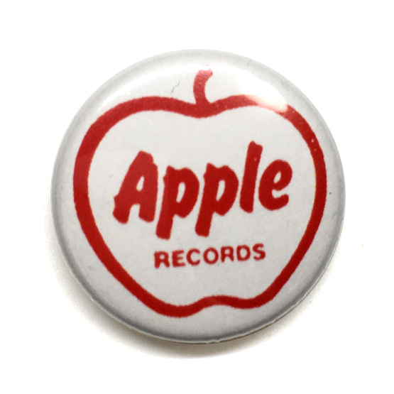 25mm 缶バッジ Apple Records アップル Beatles Badfinger Billy Prestonの画像1