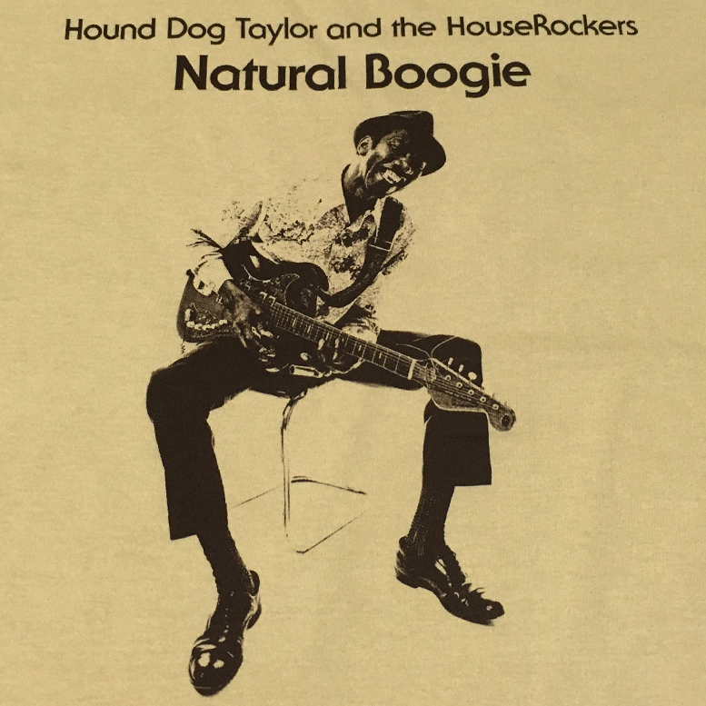 【 ラスト M 】Hound Dog Taylor &the Houserockers Tシャツ Natural Boogie ハウンドドッグテイラー R&B R&R 甲本ヒロト 鮎川誠の画像3