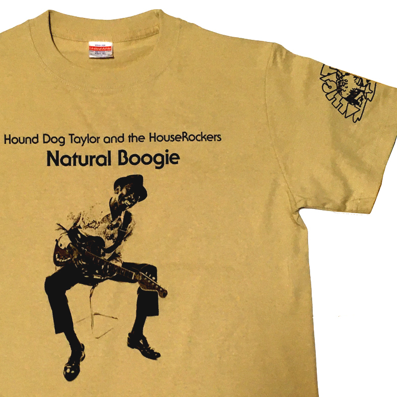 【 ラスト M 】Hound Dog Taylor &the Houserockers Tシャツ Natural Boogie ハウンドドッグテイラー R&B R&R 甲本ヒロト 鮎川誠の画像1