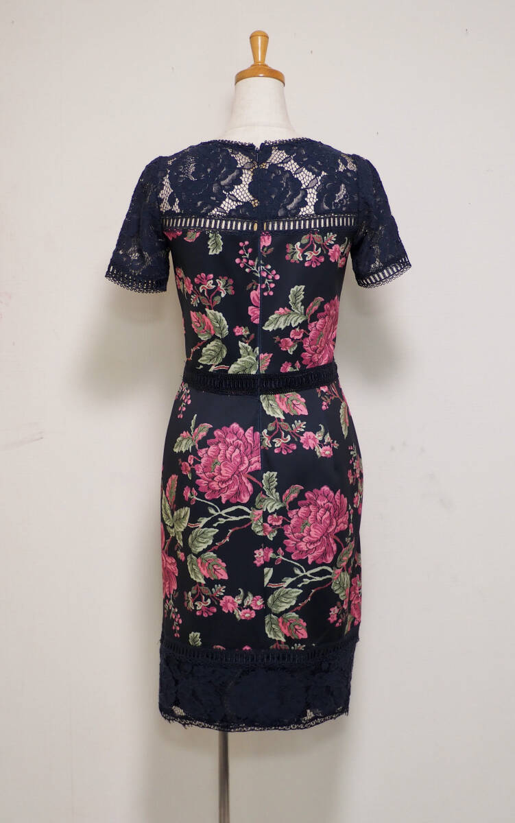 TADASHI SHOJI　タダシショージ　BLACK, NAVY, PINK, & GREEN　ワンピース　「８ 」/ １１号程度_画像3