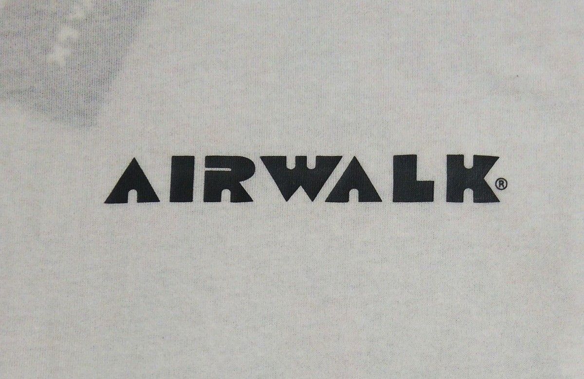 未使用　AIRWALK　キッズ　ジュニア　Tシャツ　半袖　サイズ 130　ホワイト　丸首　エアウォーク　柄模様あり　タグ付き
