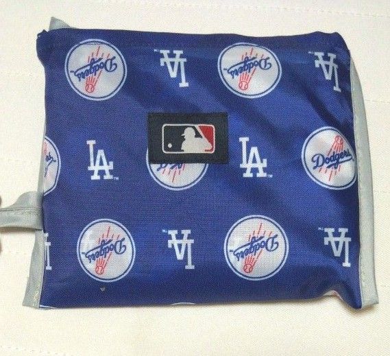 ドジャース　エコバッグ　折畳み バッグ　大谷翔平　山本由伸　野球　ロサンゼルス　メジャー　MLB　LA Dodgers　(未使用)