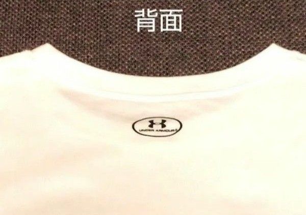 ジャイアンツ × アンダーアーマー　レディース　Tシャツ　半袖　白　Mサイズ　読売巨人　UNDER ARMOUR　(未使用)