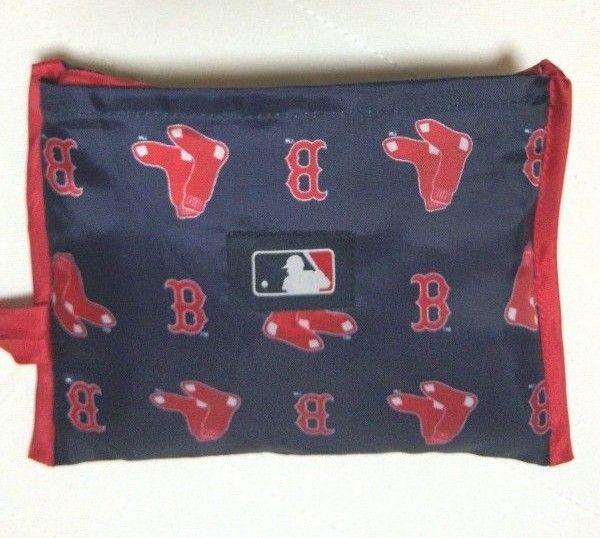 ボストン ・ レッドソックス　エコバッグ　折畳み バッグ　吉田正尚　野球　メジャー　MLB　Boston Red Sox　(未使用