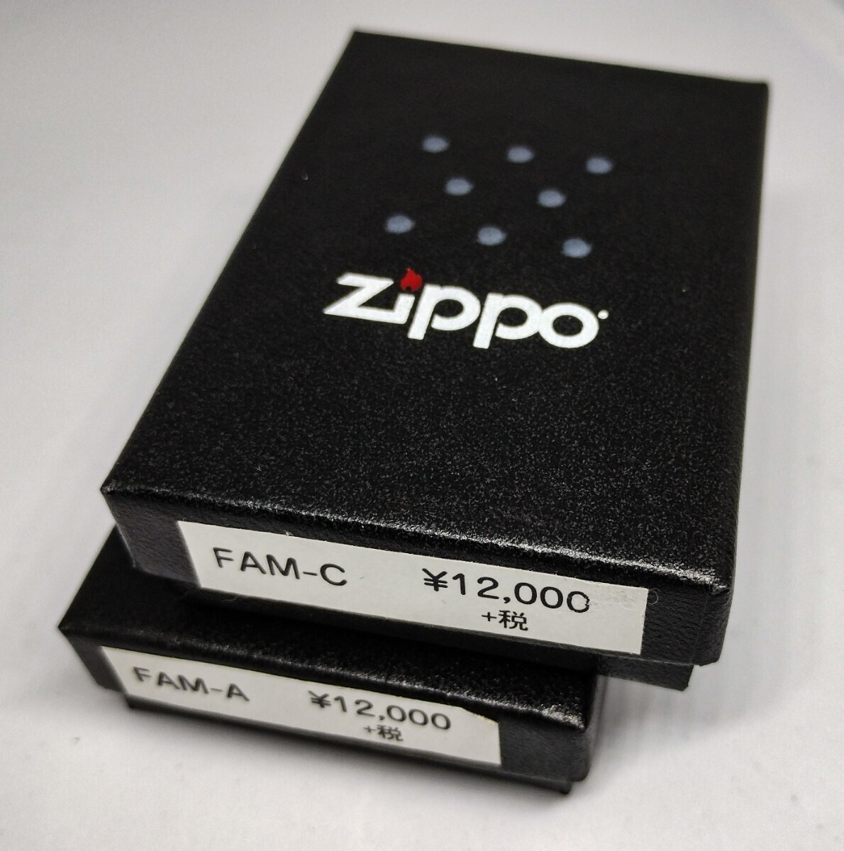 新品 アーマー ZIPPO 3面加工 立体メタル 2013年 初期型ARMOR ビンテージデザイン 2個セット_画像5
