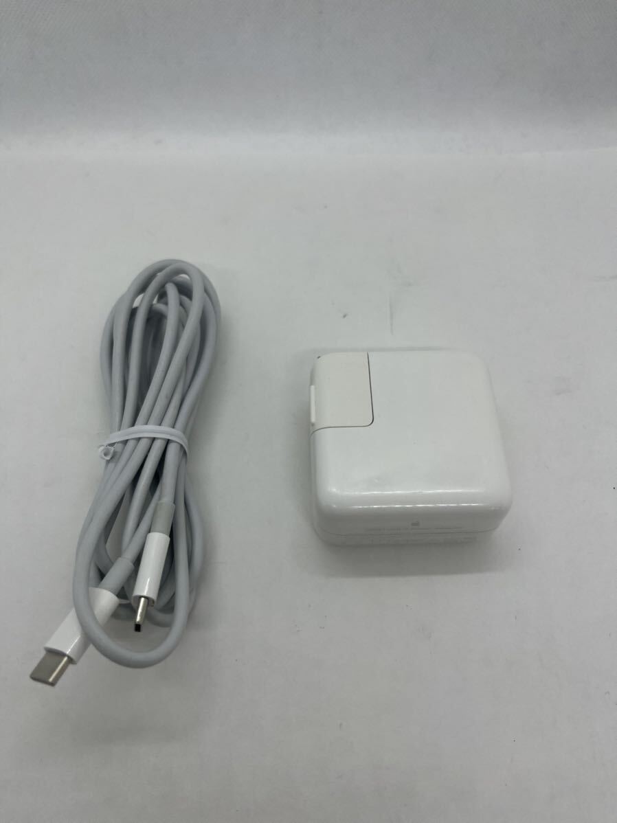 L208) 純正 アップル 30W USB-C電源アダプタ A2164 純正 タイプC to C USB ケーブル 付き C の画像1