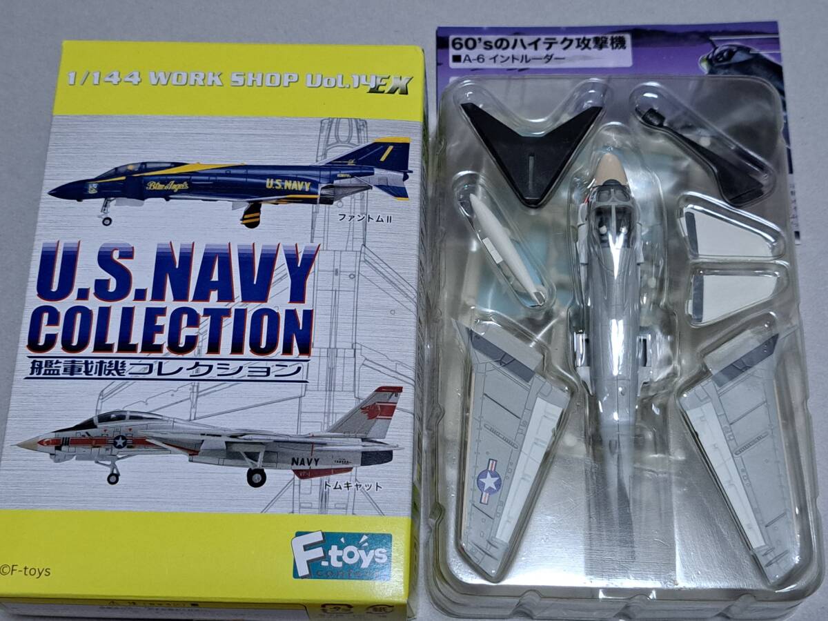 F-toys エフトイズ 1/144 艦載機コレクション04-a A-6Eイントルーダー インディペンデンスの画像1