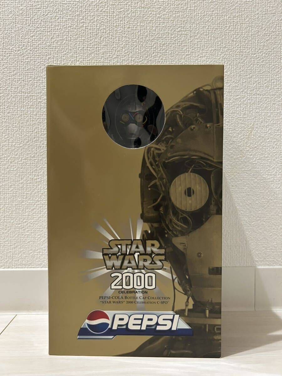 【非売品】スターウォーズ C-3PO ペットボトルキャップ 2000年 ペプシ景品_画像2