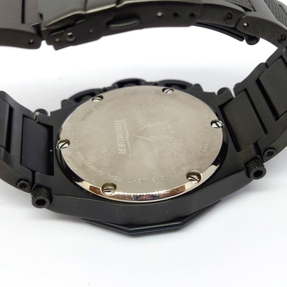 ROCKX RXW HUMMER THUNDER クォーツ クロノグラフ チタン SS ROCKX RXW HUMMER THUNDER クォーツ クロノグラフ チタン SS