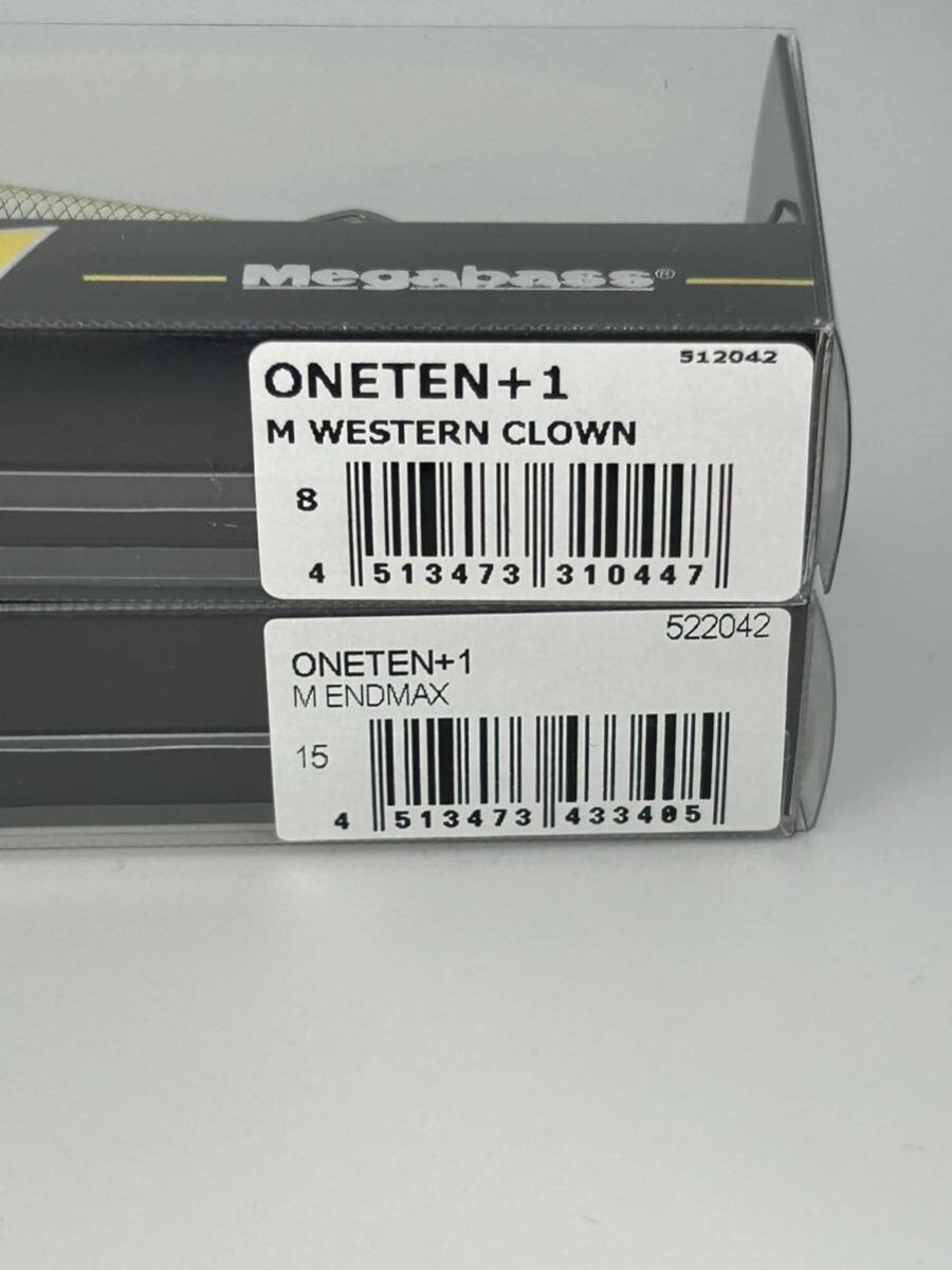 ビジョン ワンテン プラスワン 2個セット 未開封品 M ENDMAX / W WESTERN CLOWN VISION 110 ONETEN +1 の画像5