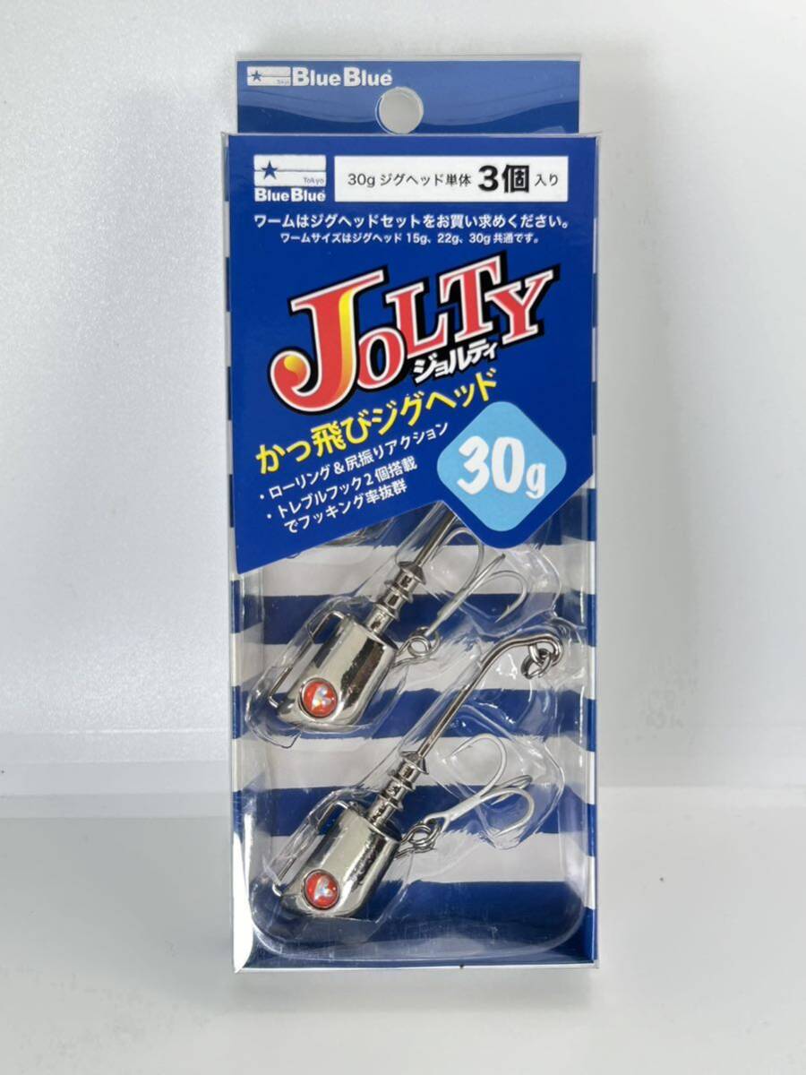 ブルーブルー ジョルティ 30 ジグヘッド 未開封品 クローム BlueBlue JOLTY 30gの画像1