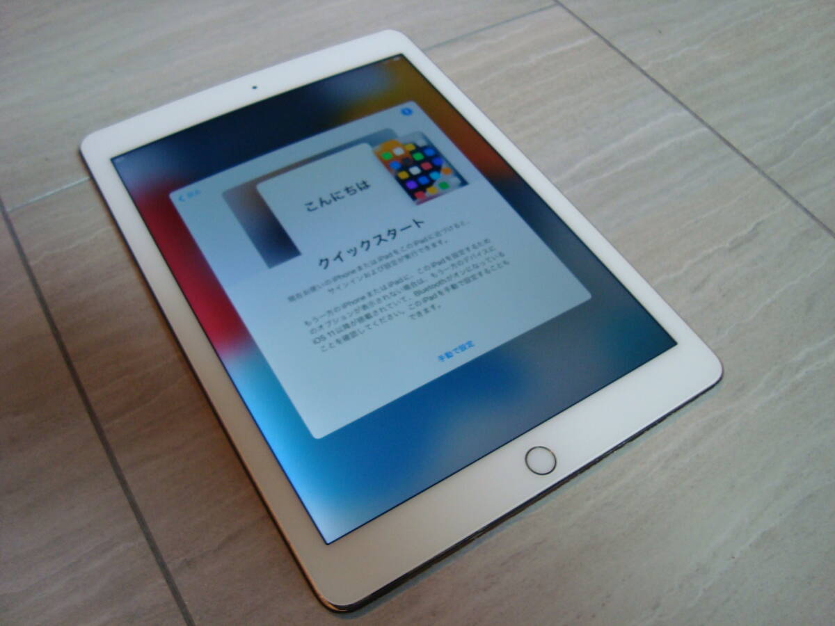 1円～ 【 iPad Air 2  [Wi-Fi＋Cellularモデル] セルラー ゴールド  Apple 】 『訳アリ』の画像5