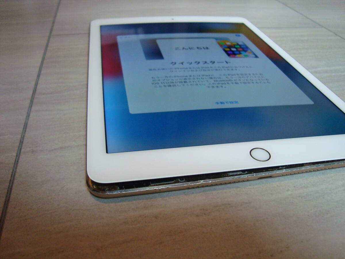 1円～ 【 iPad Air 2  [Wi-Fi＋Cellularモデル] セルラー ゴールド  Apple 】 『訳アリ』の画像10