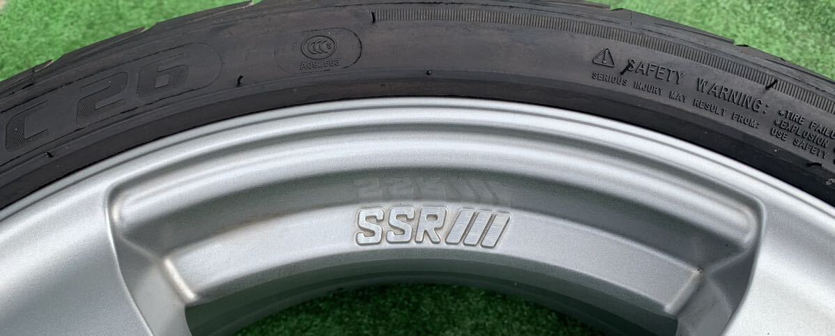 TANABE SSR GTV01 17インチ ホイール7.0J 100 +42 2本_画像4