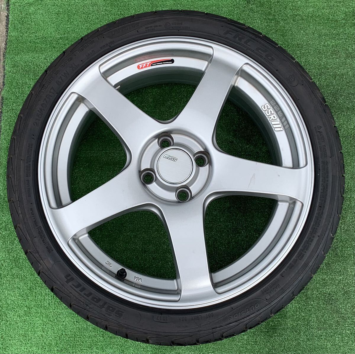 TANABE SSR GTV01 17インチ ホイール7.0J 100 +42 2本_画像7