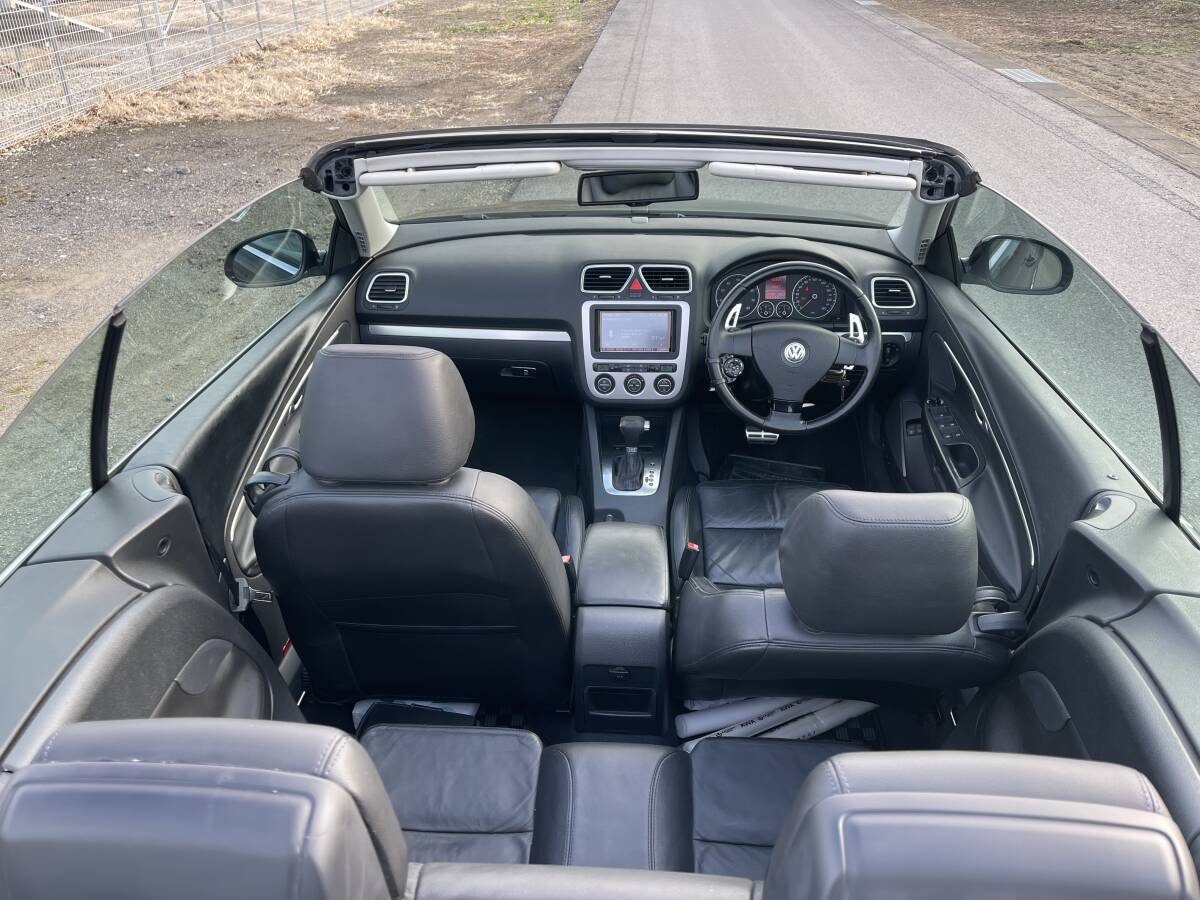 美車】VW EOS 綺麗な外装 不具合無し オープン最高 2.0ダーボで速い&経済的 最高な1台 小まめに整備済み GOLF ゴルフ VW R32 ５ ６の画像8