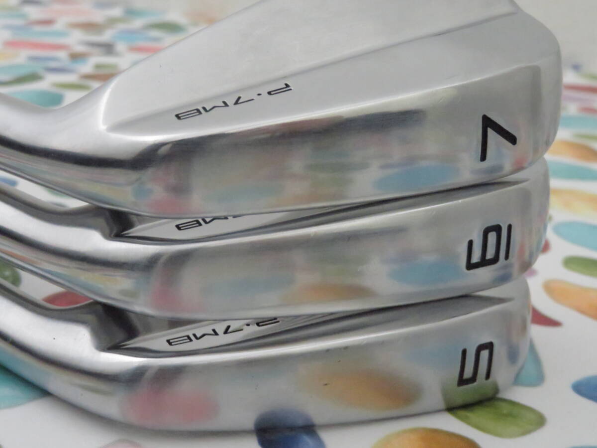 テーラーメイド Taylormade P・7MB 5-PW 6本セット スチールシャフト Dynamic Gold EX TOUR ISSUE S200の画像6