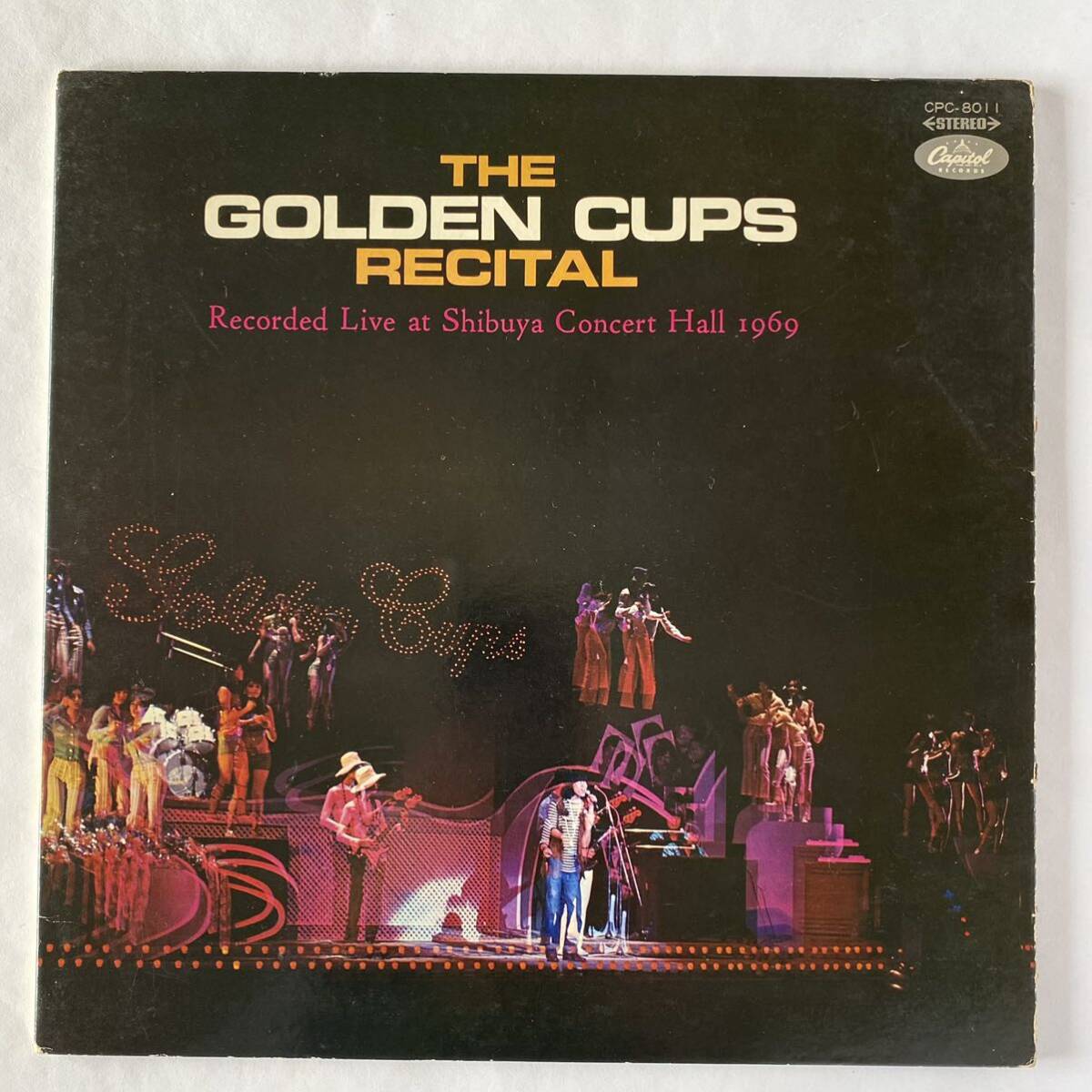 ザ ゴールデン カップス / リサイタル [LP] 【CPC-8011】 【オリジナル盤】 ジャンク GS ニューロックの画像1